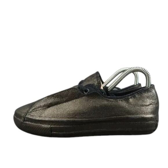 Converse Shoes Womens 6 Sneakers All Star Ox Leather Metallic High Line Shroud - Picture 3 of 16